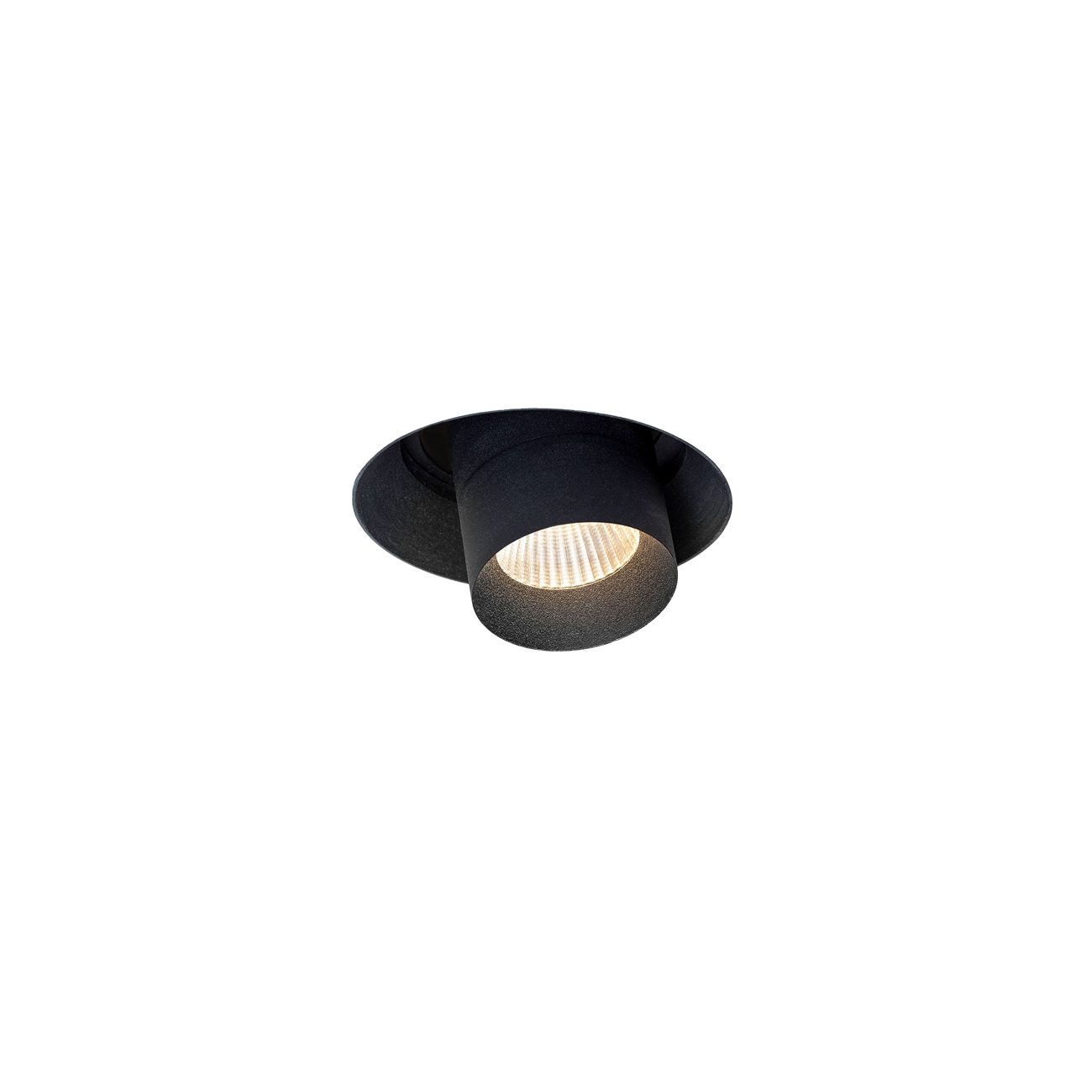 Duky downlight half-inbouw van HER Lighting. Minimalistisch armatuur.