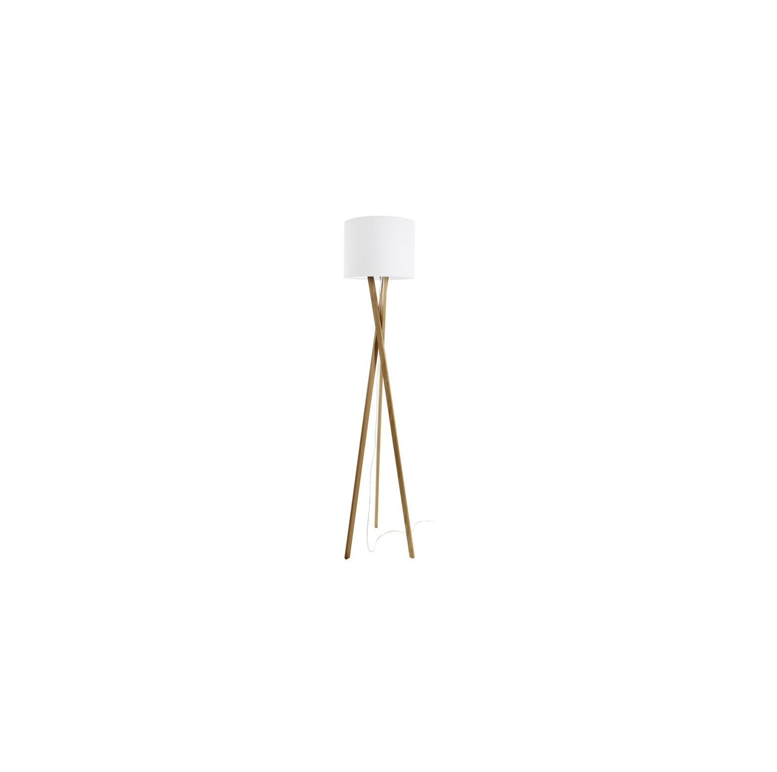 Wood F vloerlamp geleverd door Lumilab