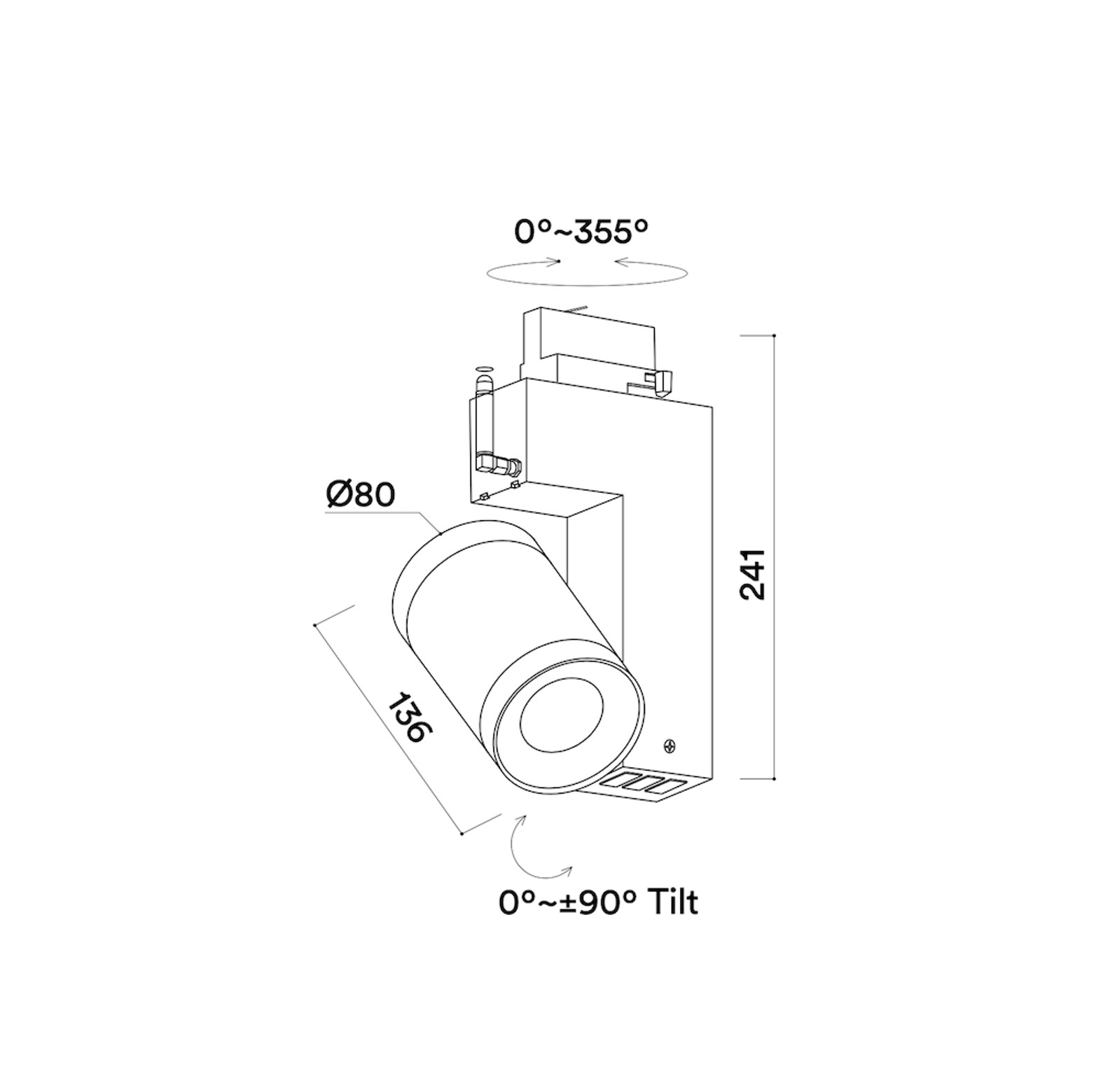 Zibor trackspot with total control